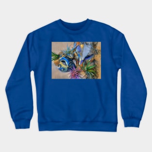 Masks and Airplants, a still-life. Crewneck Sweatshirt